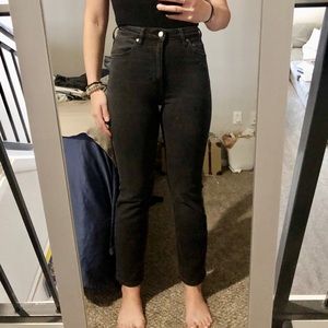 H&M Vintage Slim High Waist Denim